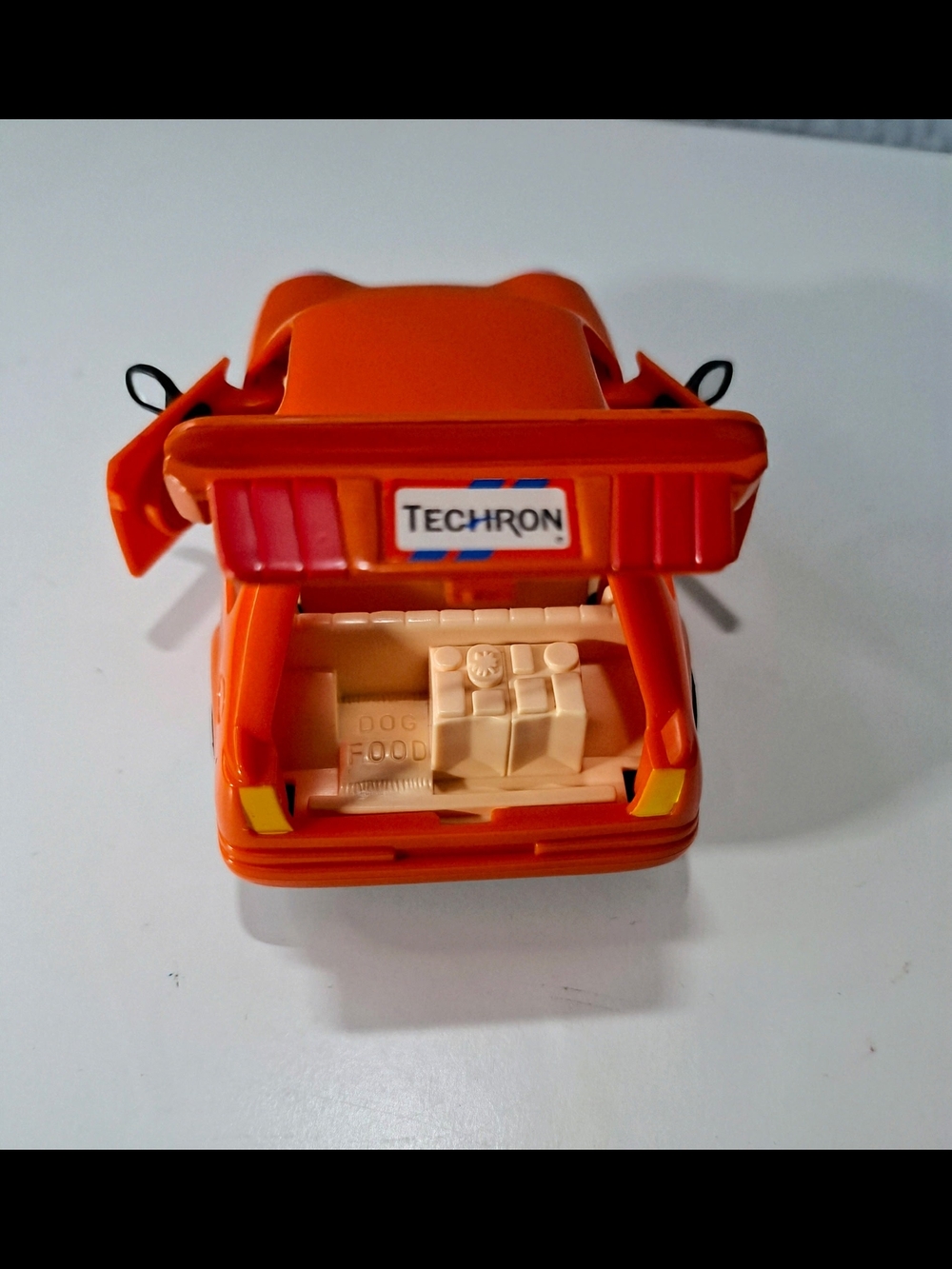 Disney Rare CARS  Orange Cartoon Face Toy Car with Blue Eyes - Picture 2 of 11